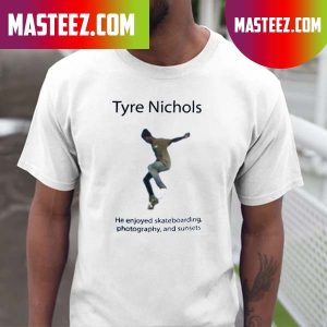 Tyre Nichols Skateboarding T-Shirt