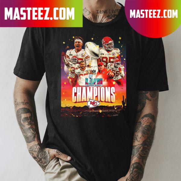 Kansas City Chiefs Are A Champions Super Bowl LVII 2023 T-shirt