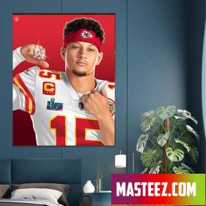 Kansas City Chiefs Make That 2x Super Bowl Champions PatrickMahomes Poster Canvas