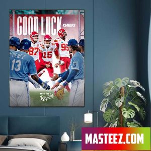 Kansas City Royals One Congratulations Kansas Champs Super Bowl 2023 Poster Canvas