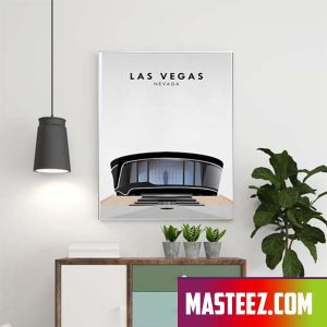 Las Vegas Nevada Super Bowl Football Stadium Poster Canvas