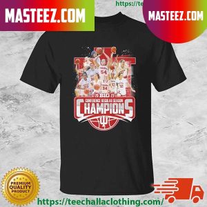 Official Indiana Hoosiers 2023 Big Conference Regular Season Champions T-shirt