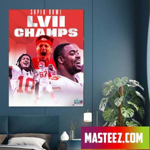 The Kansas City Chiefs Are Champions Poster Canvas