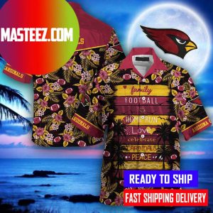 Arizona Cardinals Tropical NFL Hawaiian Shirt