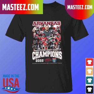 Arkansas Autozone liberty bowl champions 2022 T-shirt