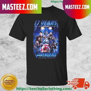 Avengers The Kang Dynasty Marvel Studios 17 Years 2008-2025 Signatures T-shirt