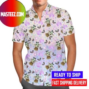 Baby Yoda Star Wars Disney Hawaiian Shirt