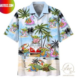 Baby Yoda Star Wars Hawaiian Shirt