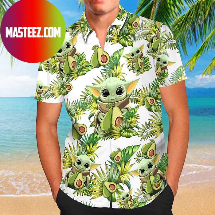 Chiefs Baby Yoda Star Wars Beach Summer Hawaiian Shirt Full Over Print -  Freedomdesign