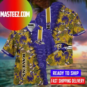 Baltimore Ravens NFL Hawaiian Shirt