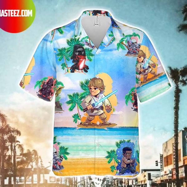 Character Star Wars Cartoon For Lover Summer Hawaiian Shirt