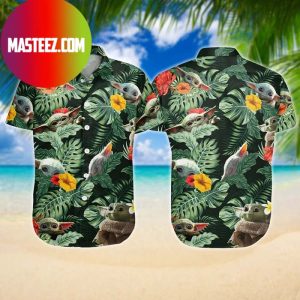 Cute Baby Yoda Star Wars Hawaiian Shirt