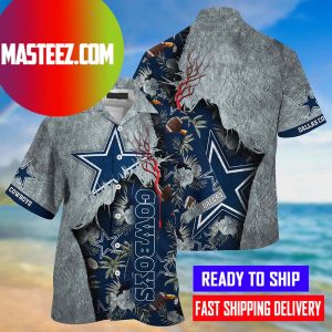 Dallas Cowboys Style Stone NFL Hawaiian Shirt