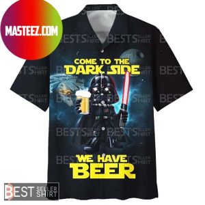 Darth Vader Come To The Dark Side We Have Beer Star Wars Hawaiian Shirt