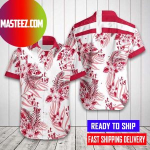 Denmark flag Tropical Hawaiian Shirt