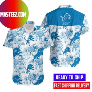 Detroit Lions NFL Hawaiian Shirt