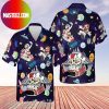 Disney Donald Duck Minnie And Mickey Mouse Hawaiian Shirt