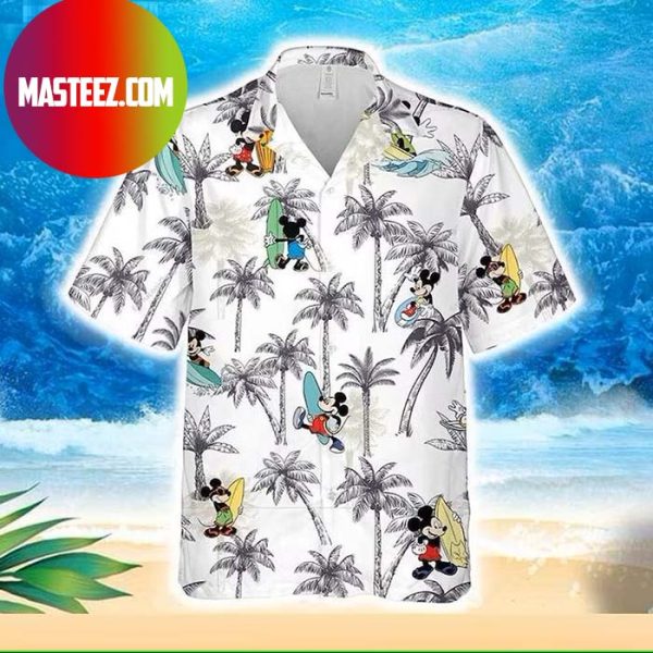 Disney Mickey Mouse Surfing Hawaiian Shirt
