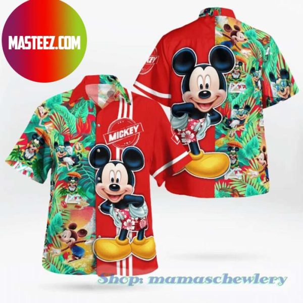 Disney Mickey Tropical Hawaiian Shirt