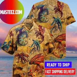 Dragons unisex hawaiian shirt