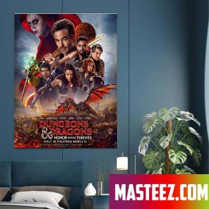 Dungeons Dragons Honor Among Thieves Poster Canvas