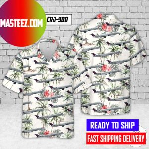 Endeavor Air CRJ-900 Hawaiian Shirt