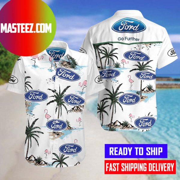Ford Motor Company Hawaiian Shirt