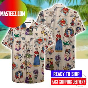 Frida Kahlo Mexican Painter Hawaiian Shirt