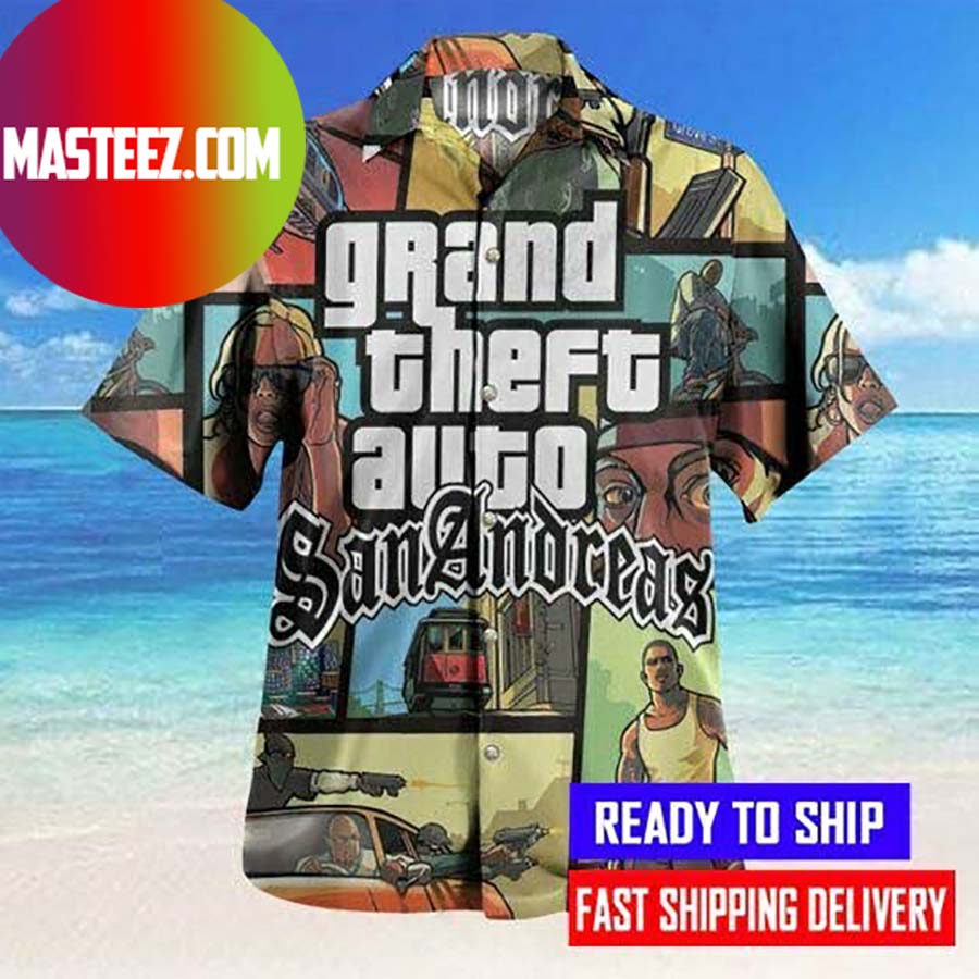 Grand Theft Auto Sananorea Hawaiian Shirt