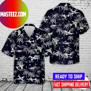 Grumman A-6 Intruder Hawaiian Shirt