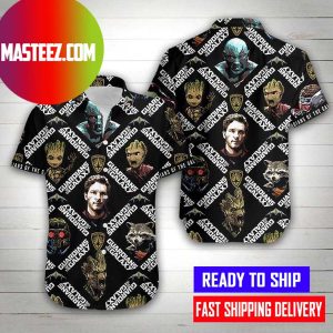 Guardians of the galaxy hawaiian shirt
