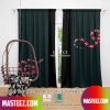 Gucci Snake Color Floral Windown Curtain