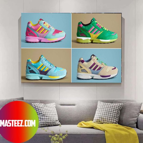 Gucci x adidas ZX 8000’s Poster Canvas