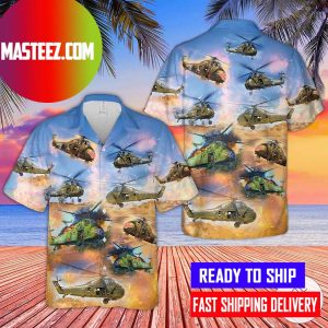 H-34 US Marines Hawaiian Shirt