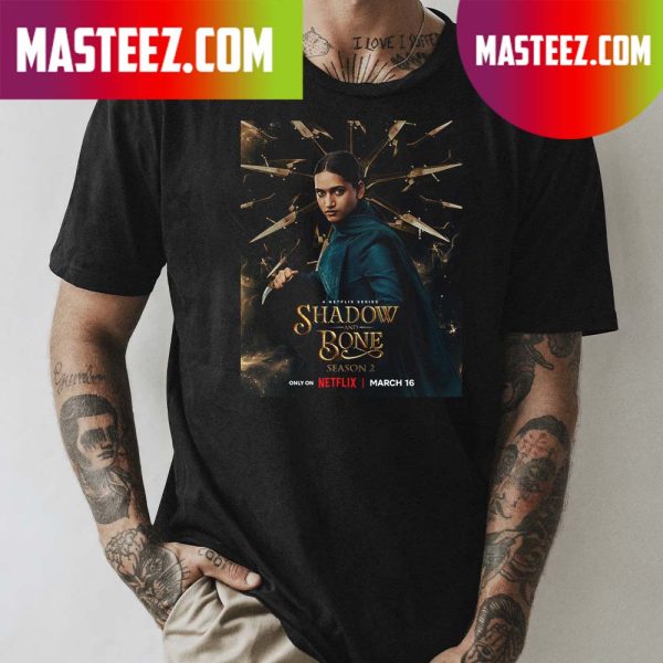 Inej Ghafa Shadow And Bone Season 2 Netflix T-shirt