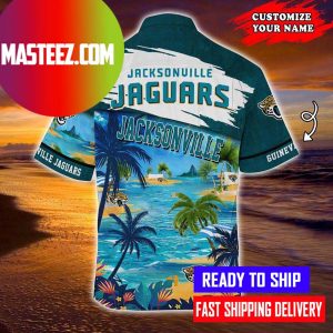 Jacksonville Jaguars Style Summer Beach NFL Hawaiian Shirt
