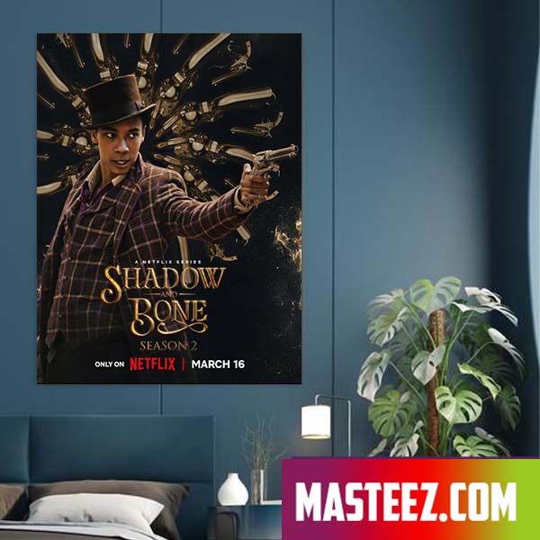 Jesper Fahey Shadow And Bone Season 2 Netflix Poster Canvas