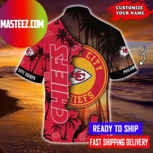 Kansas City Chiefs NFL Style Summer Hawaiian Shirt