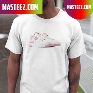 Lilac Cloud New Balance 550s T-shirt