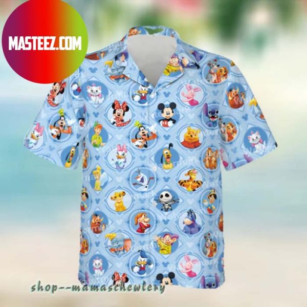 Mickey Mouse Donald Duck Disney Goofy Disney Hawaiian Shirt