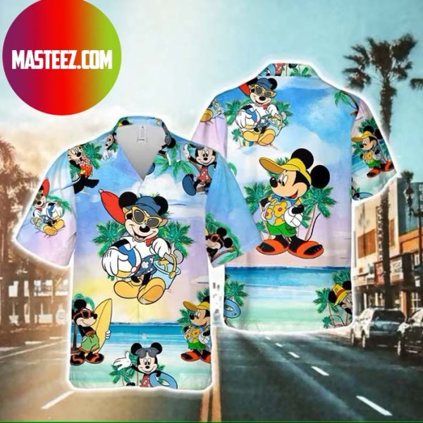 Mickey Mouse Friends Vacation Disney Trip Group Hawaiian Shirt