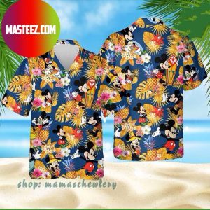 Mickey Mouse Surfing Hawaiian Shirt Mickey Mouse Surfing Hawaiian Shirt