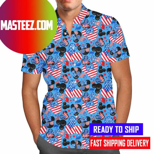 Mickey’s Fourth of July Hawaiian Shirt