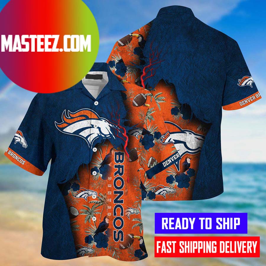 New Design Denver Broncos NFL Hawaiian Shirt