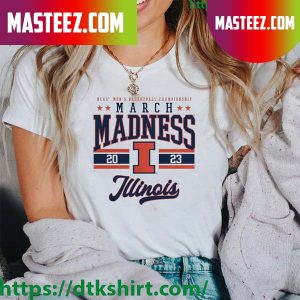 Official Illinois Fighting Illini 2023 NCAA Men’s Basketball Tournament March Madness T-shirt