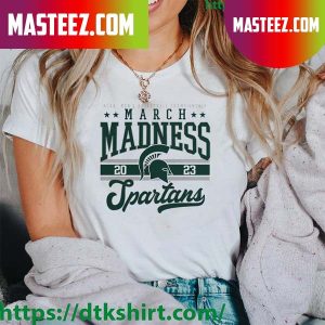 Official Michigan State Spartans 2023 NCAA Men’s Basketball Tournament March Madness T-shirt