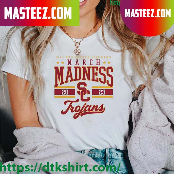 Official USC Trojans 2023 NCAA Men’s Basketball Tournament March Madness T-shirt