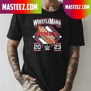 Pinks A Hollywood Legend Since 1939 WrestleMania T-shirt