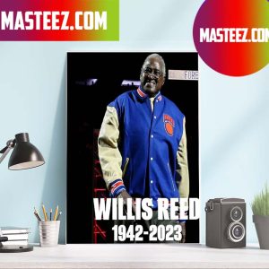 R.I.P. Grambling State University alum and NBA Legend Willis Reed Poster Canvas