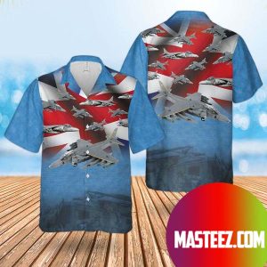 RAF British Aerospace Harrier IiHarrier Gr7 Hawaiian Shirt